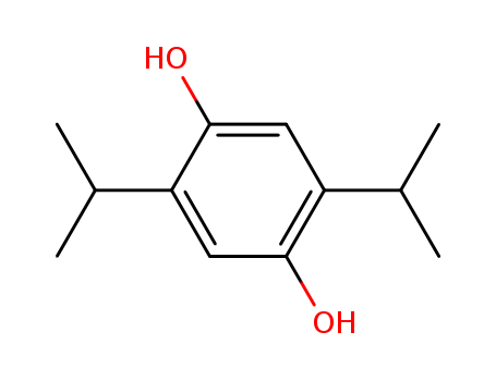 1,4-Benzenediol,2,5-bis(1-methylethyl)- cas  2349-75-9