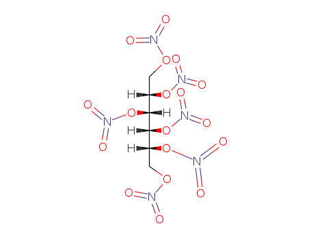 Molecular Structure of 6591-58-8 (sorbitol hexanitrate)