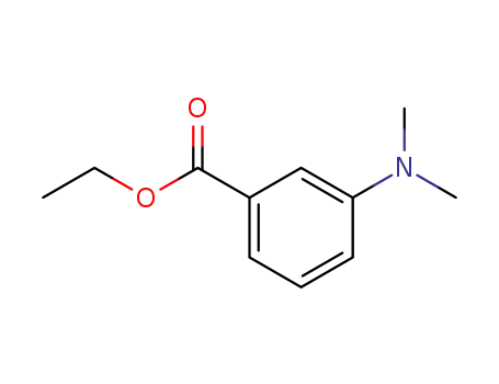 Molecular Structure of 16518-65-3 (m-dimethylaminobenzoic acid ethyl ester)