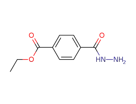 Molecular Structure of 19827-16-8 (4-hydrazinocarbonyl-benzoic acid ethyl ester)