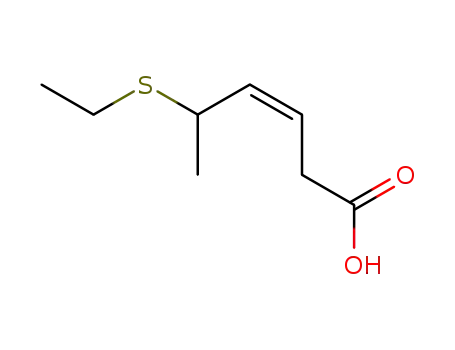(Z)-5-(Ethylthio)-3-hexenoic Acid
