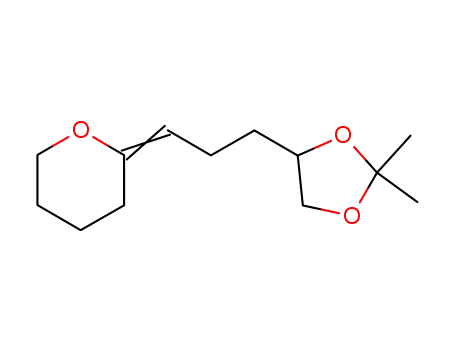 2H-Pyran, 2-[3-(2,2-dimethyl-1,3-dioxolan-4-yl)propylidene]tetrahydro-