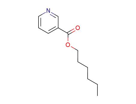 Molecular Structure of 23597-82-2 (Hexyl nicotinoate)