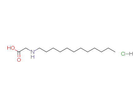 Molecular Structure of 21937-95-1 (N-dodecylglycine hydrochloride)