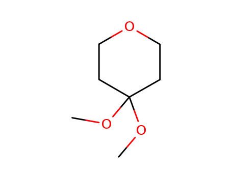 Molecular Structure of 28218-71-5 (4,4-DIMETHOXY-TETRAHYDRO-4H-PYRAN)