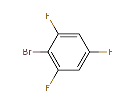 Molecular Structure of 2367-76-2 (1-Bromo-2,4,6-trifluorobenzene)