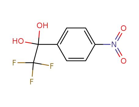 1,1-Ethanediol, 2,2,2-trifluoro-1-(4-nitrophenyl)-