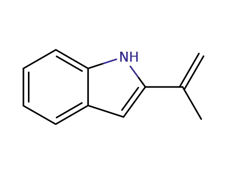 1H-Indole, 2-(1-methylethenyl)-