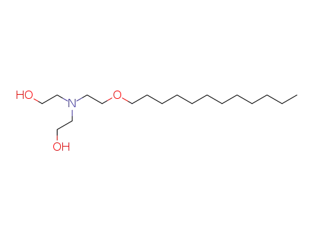 Molecular Structure of 1733-93-3 (2,2'-[2-(dodecyloxy)ethyl]imino]bisethanol)