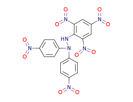 Molecular Structure of 5905-68-0 (2,2-di(p-nitrophenyl)-1-(2,4,6-trinitrophenyl)hydrazine)