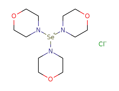Molecular Structure of 144237-76-3 (tris(morpholino)selenonium chloride)