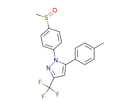 1-(4-Methanesulfinyl-phenyl)-5-p-tolyl-3-trifluoromethyl-1H-pyrazole