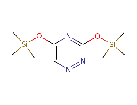 Molecular Structure of 17331-61-2 (2 4-BIS(TRIMETHYLSILYL)-6-AZAURACIL)