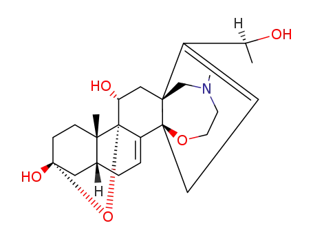 Molecular Structure of 19457-37-5 (batrachotoxinin A)