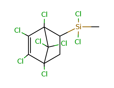 dichloro-(1,2,3,4,7,7-hexachloro-6-bicyclo[2.2.1]hept-2-enyl)-methyl-silane