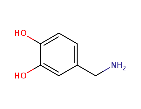 Molecular Structure of 37491-68-2 (4-(Aminomethyl)pyrocatechol hydrobromide)