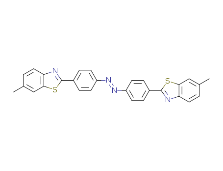 Benzothiazole,2,2'-(1,2-diazenediyldi-4,1-phenylene)bis[6-methyl-