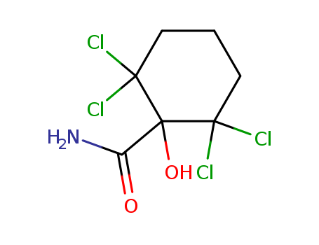 Cyclohexanecarboxamide,2,2,6,6-tetrachloro-1-hydroxy-