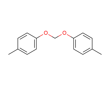 Molecular Structure of 17241-24-6 (Benzene,1,1'-[methylenebis(oxy)]bis[4-methyl-)