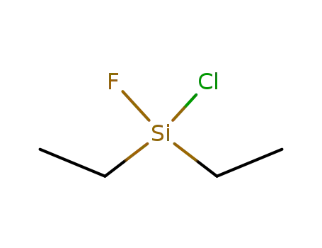 Molecular Structure of 10132-65-7 (diethyl-chloro-fluoro-silane)