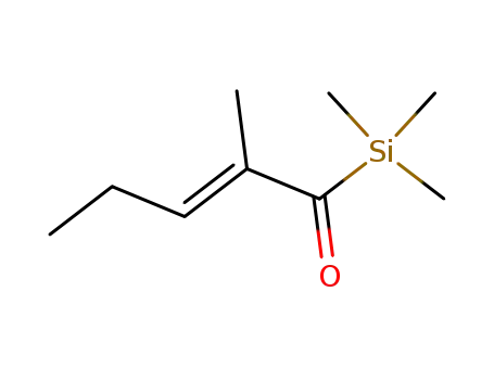 (E)-2-Methyl-1-trimethylsilanyl-pent-2-en-1-one