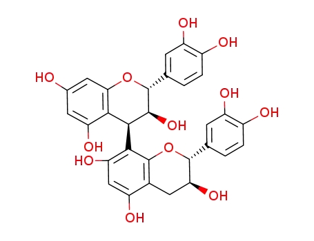 3,4-cis-(+)-catechin-(4β->8)-(+)-catechin