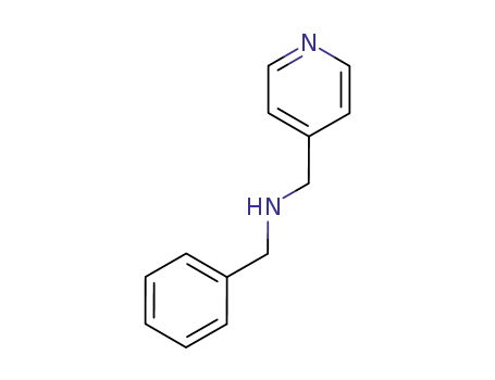 Molecular Structure of 73325-67-4 (BENZYL-PYRIDIN-4-YLMETHYL-AMINE)