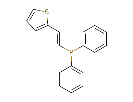 Phosphine, diphenyl[2-(2-thienyl)ethenyl]-, (E)-