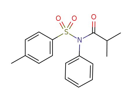 Molecular Structure of 940391-44-6 (N-phenyl-N-tosylisobutyramide)