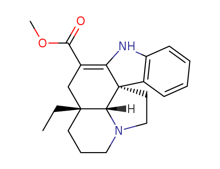 Aspidospermidine-3-carboxylic acid, 2,3-didehydro-, methyl ester, (1)-