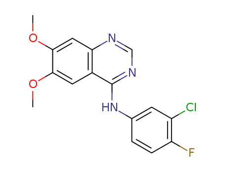 N-(3-chloro-4-fluorophenyl)-6,7-dimethoxyquinazolin-4-amine