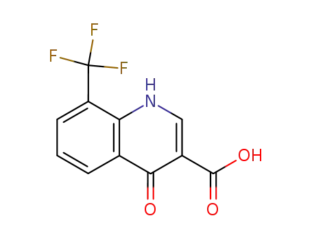3-carboxy-8-trifluoromethyl-4-quinolone