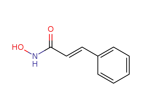 Molecular Structure of 29900-75-2 (2-Propenamide, N-hydroxy-3-phenyl-, (2E)-)