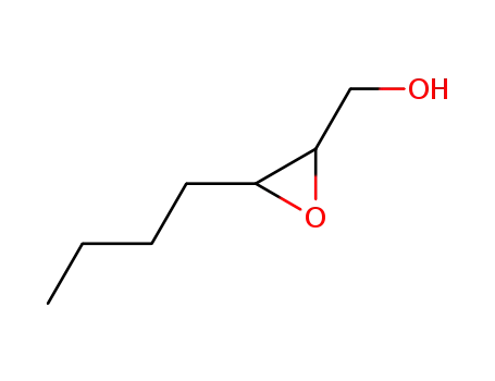 Molecular Structure of 154802-30-9 (Oxiranemethanol,  3-butyl-  (9CI))
