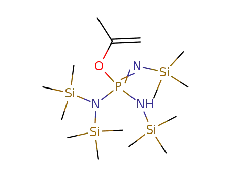 Phosphorodiamidimidic acid, N,N,N',N''-tetrakis(trimethylsilyl)-,
1-methylethenyl ester