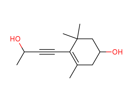 3-Cyclohexen-1-ol,4-(3-hydroxy-1-butyn-1-yl)-3,5,5-trimethyl-
