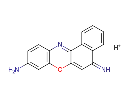 Molecular Structure of 18472-89-4 (CRESYL VIOLET)