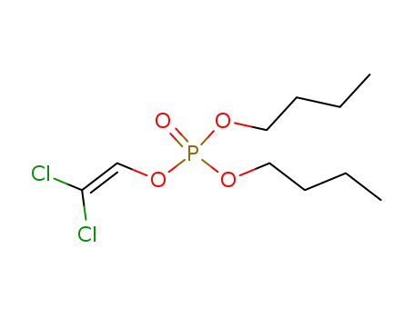 Molecular Structure of 18795-58-9 (dibutyl 2,2-dichlorovinyl phosphate)