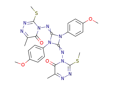 C<sub>26</sub>H<sub>26</sub>N<sub>10</sub>O<sub>4</sub>S<sub>2</sub>