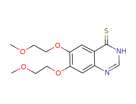 6,7-bis(2-methoxyethoxy)quinazoline-4(3H)-thione