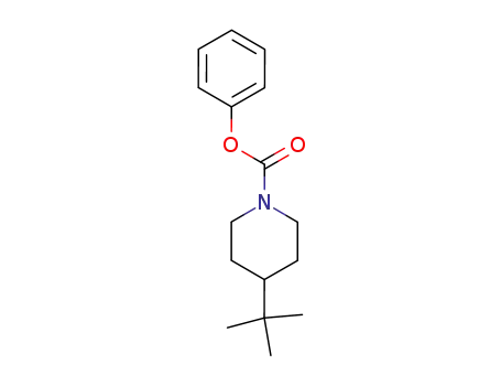 1-Piperidinecarboxylic acid, 4-(1,1-dimethylethyl)-, phenyl ester