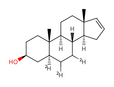 [5,6,7-(2)H3]-3β-hydroxy5α-androst-16-en