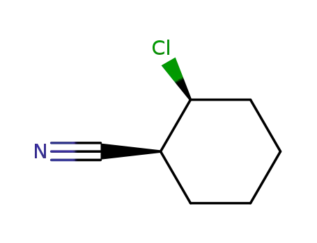 (+/-)-<i>cis</i>-2-chloro-cyclohexanecarbonitrile