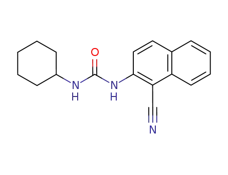 N-cyclohexyl-N'-(1-cyano-2-naphthyl)urea