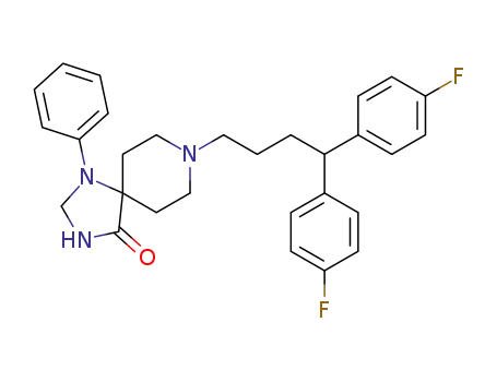 Molecular Structure of 1841-19-6 (FLUSPIRILENE)
