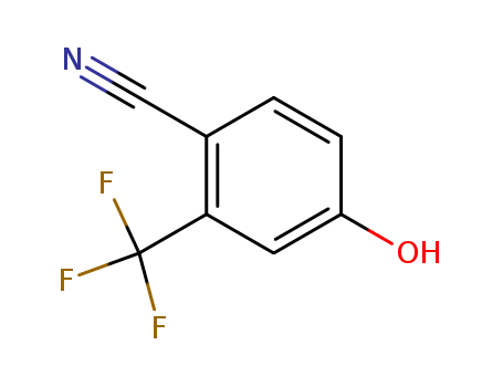 4-Hydroxy-2-(trifluoromethyl)benzonitrile cas no. 320-42-3 98%