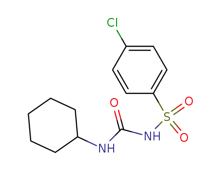 Molecular Structure of 963-03-1 (CHLORCYCLOHEXAMIDE)