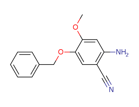 2-Amino-5-(benzyloxy)-4-methoxybenzonitrile
