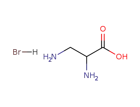 Molecular Structure of 18635-45-5 (DL-2,3-DIAMINOPROPIONIC ACID HYDROBROMIDE)
