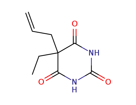 Molecular Structure of 2373-84-4 (5-allyl-5-ethylbarbituric acid)